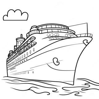 Disney Cruise Coloring Pages