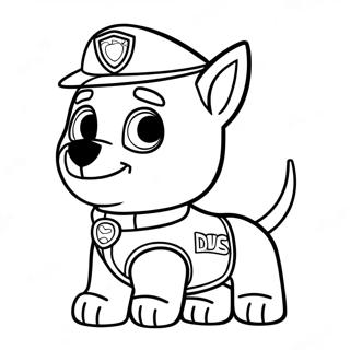 Zuma Paw Patrol Coloring Pages