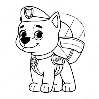 Zuma Paw Patrol Coloring Page 17121-13968