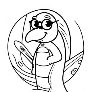 Zuma With Surfboard Coloring Page 17122-13969