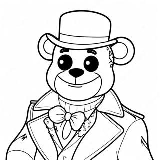 Glamrock Freddy Coloring Page 17151-13992