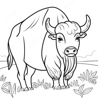 Buffalo Coloring Page 17171-14006