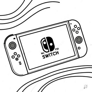 Nintendo Switch Coloring Page 1721-1490