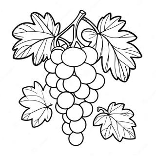 Grape Coloring Page 17231-14054