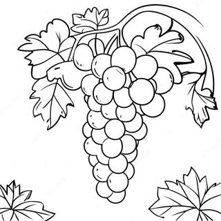 Grape Coloring Page 17231-14055