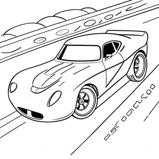 Fast Drag Car Racing Coloring Page 17242-14067