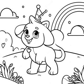 True And The Rainbow Kingdom Coloring Page 17251-14070