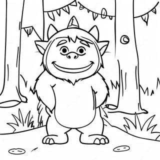 Where The Wild Things Are Coloring Pages