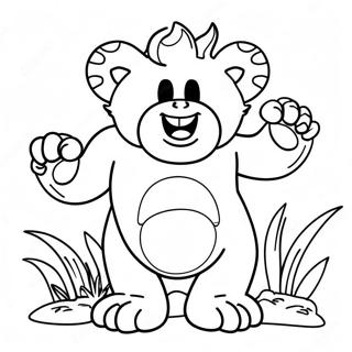 Mighty Wild Thing Coloring Page 17322-14132