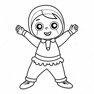 Tiktok Coloring Pages