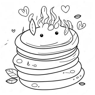 Delicious S Mores By The Campfire Coloring Page 17352-14149