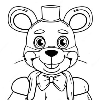 Mangle Fnaf Coloring Page 17361-14154