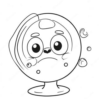 Pop It Bubble Toy Coloring Page 17371-14166