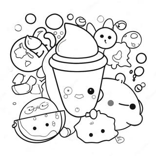 Colorful Pop It Shapes Coloring Page 17372-14171