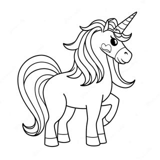 Halloween Unicorn Coloring Page 17381-14175