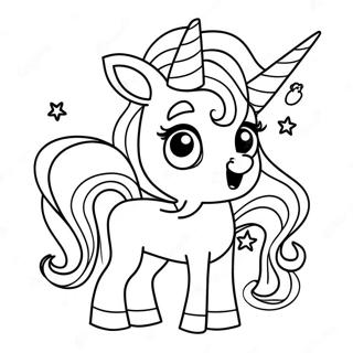 Halloween Unicorn Coloring Page 17381-14176