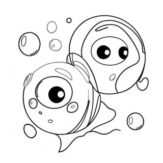 Bubbles Coloring Page 17391-14188