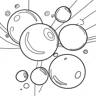 Bubbles Coloring Pages