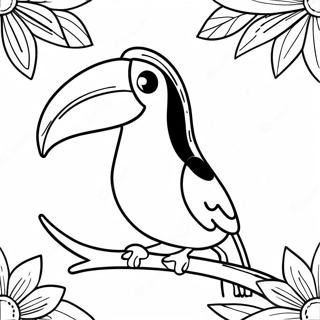 Toucan Coloring Page 17411-14194