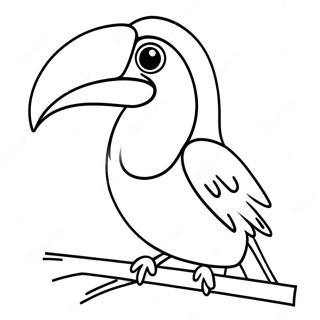 Toucan Coloring Page 17411-14195