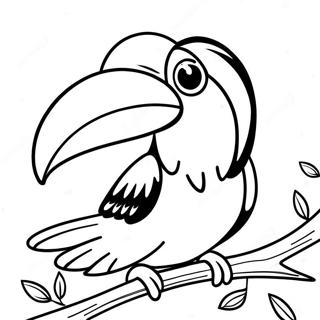 Toucan Coloring Page 17411-14196