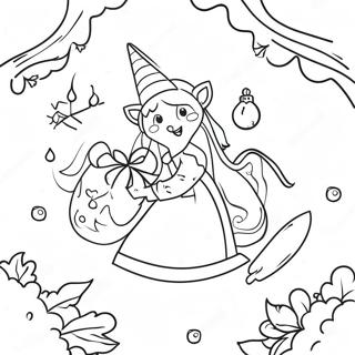 Yule Coloring Pages