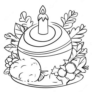 Yule Coloring Page 17431-14218