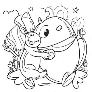 Fun Sharing Coloring Pages 17522-14290