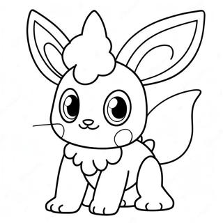 Sylveon Coloring Pages