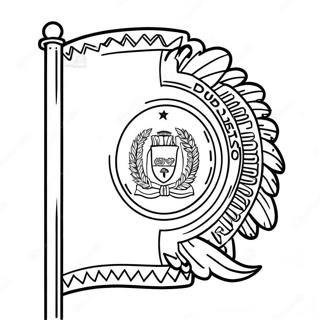 Colorful Peru Flag Coloring Page 17562-14317