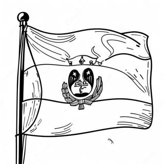 Colorful Peru Flag Coloring Page 17562-14318