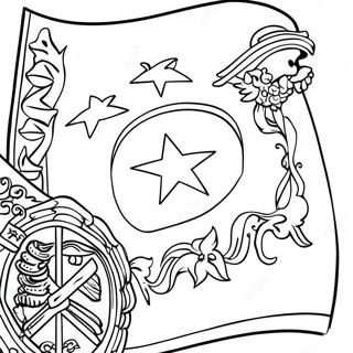 Tennessee State Flag Coloring Page 17571-14328