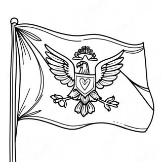 Colombia Flag Coloring Page 17591-14339