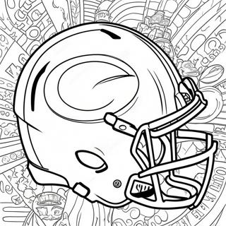 College Football Team Logo Coloring Page 17601-14346