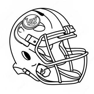 College Football Team Logo Coloring Page 17601-14347