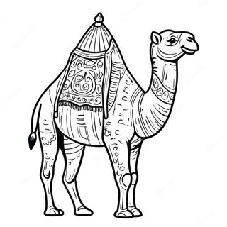 Camel Coloring Page 17641-14382