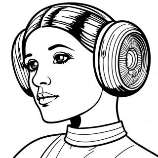 Princess Leia Coloring Pages