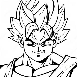 Vegito Coloring Pages