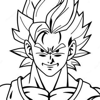 Vegito Super Saiyan Coloring Page 17681-14412