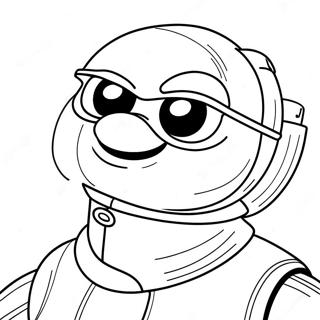 Turbo Coloring Pages