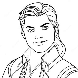 Mal Descendants Coloring Page 17771-14479