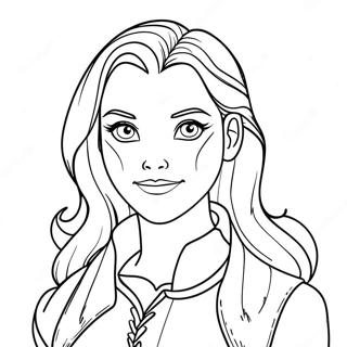 Mal Descendants Coloring Page 17771-14480