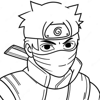 Kakashi Coloring Page 1781-1532