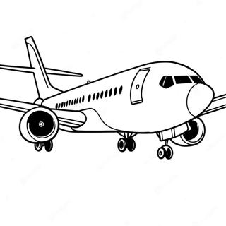 Boeing 737 Coloring Pages