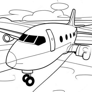 Boeing 737 Coloring Page 17831-14532