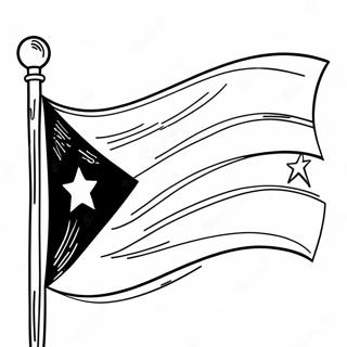 Colorful Cuban Flag Coloring Page 17862-14560