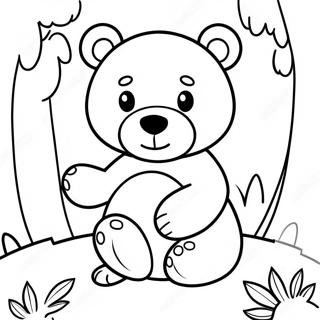 Hey Bear Coloring Page 17881-14570