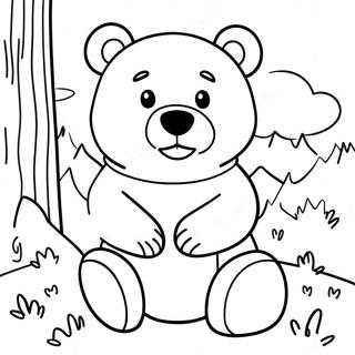 Hey Bear Coloring Page 17881-14571