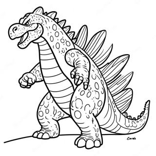 Godzilla Minus One Coloring Pages