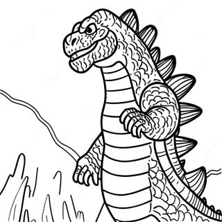 Godzilla Minus One Coloring Page 17911-14599